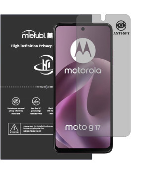 Гідрогелева плівка антишпигун Mietubl HD Privacy Screen Protector для Motorola Moto G17