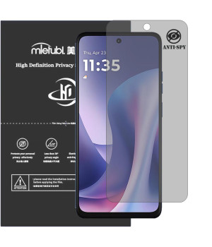 Гидрогелевая пленка антишпион Mietubl HD Privacy Screen Protector для Motorola Moto G57