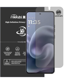 Гидрогелевая пленка антишпион Mietubl HD Privacy Screen Protector для Motorola Moto G67