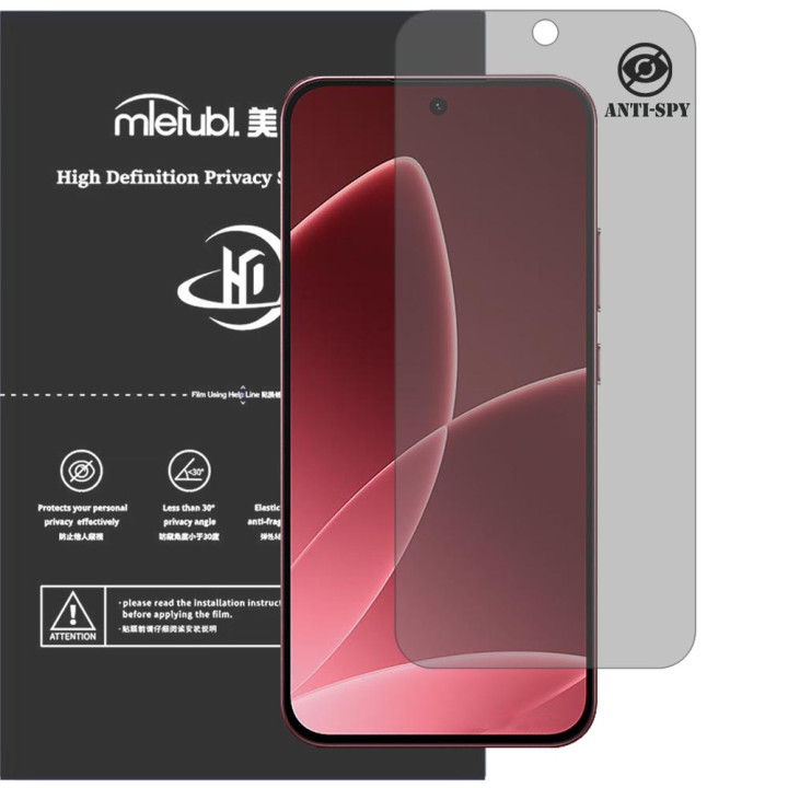 Гідрогелева плівка антишпигун Mietubl HD Privacy Screen Protector для OPPO F33 Pro