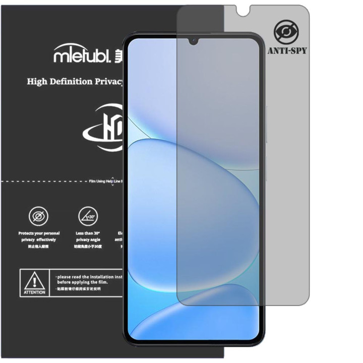 Гідрогелева плівка антишпигун Mietubl HD Privacy Screen Protector для realme Note 80