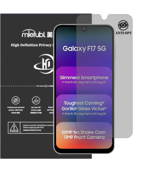Гідрогелева плівка антишпигун Mietubl HD Privacy Screen Protector для Samsung Galaxy F17 5G