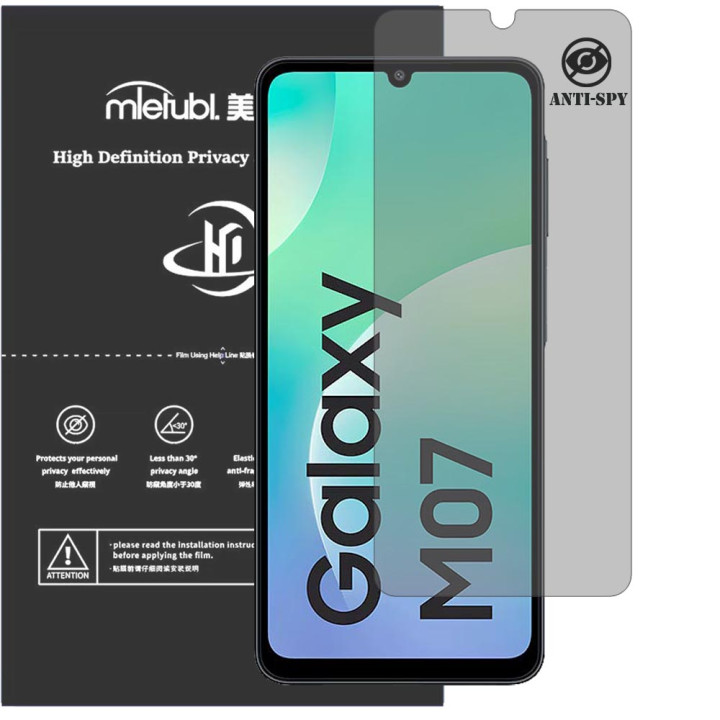 Гідрогелева плівка антишпигун Mietubl HD Privacy Screen Protector для Samsung Galaxy M07 5G