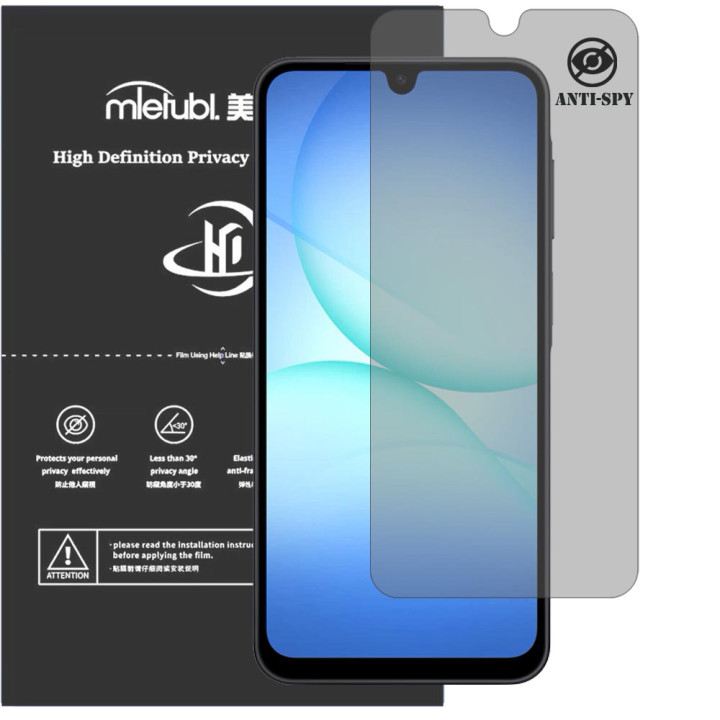 Гідрогелева плівка антишпигун Mietubl HD Privacy Screen Protector для Samsung Galaxy M17 5G