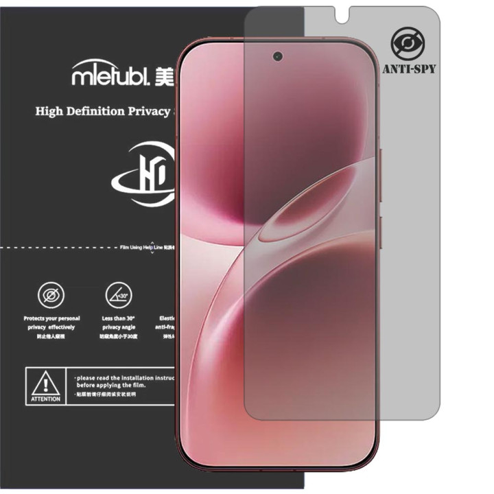 Гідрогелева плівка антишпигун Mietubl HD Privacy Screen Protector для vivo V70