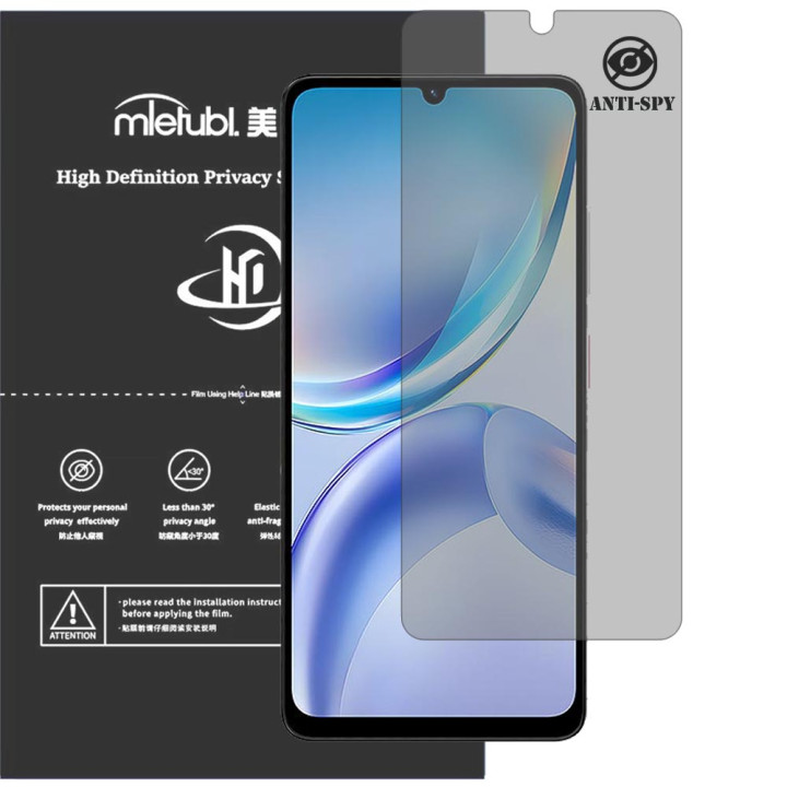 Гідрогелева плівка антишпигун Mietubl HD Privacy Screen Protector для ZTE Blade A36