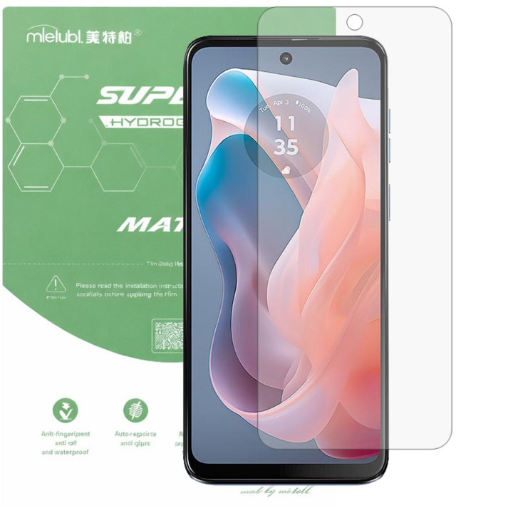 Гідрогелева плівка матова Mietubl Super TPU Matte для Motorola Moto G Play 2024