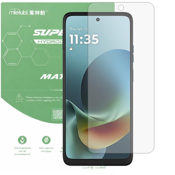 Гідрогелева плівка матова Mietubl Super TPU Matte для Motorola Moto G Play 2026