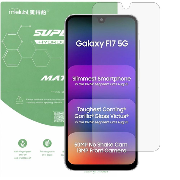 Гідрогелева плівка матова Mietubl Super TPU Matte для Samsung Galaxy F17 5G