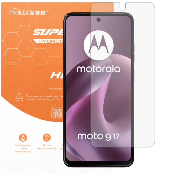 Гидрогелевая пленка Mietubl Super TPU HD для Motorola Moto G17