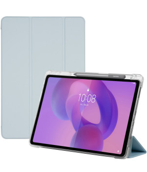 Чехол Galeo TPU Trifold with Stylus Holder для Lenovo Idea Tab Plus 12.1" (2025) / Tab K12 TB361FU Light Blue