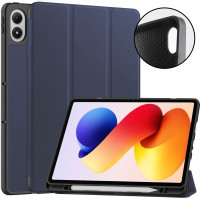 Чехол Galeo Flex TPU с отделением для стилуса для Xiaomi Redmi Pad 2 Pro 12.1" (2025) Navy Blue