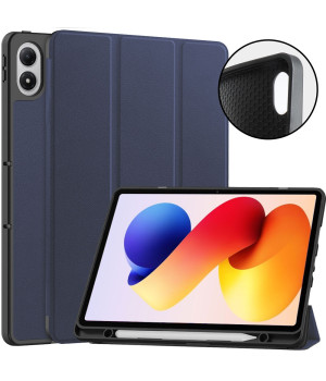Чехол Galeo Flex TPU с отделением для стилуса для Xiaomi Redmi Pad 2 Pro 12.1" (2025) Navy Blue