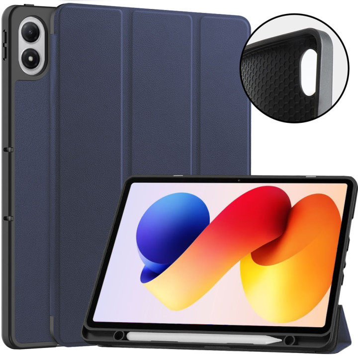 Чохол Galeo Flex TPU з відсіком для стилуса для Xiaomi Redmi Pad 2 Pro 12.1" (2025) Navy Blue