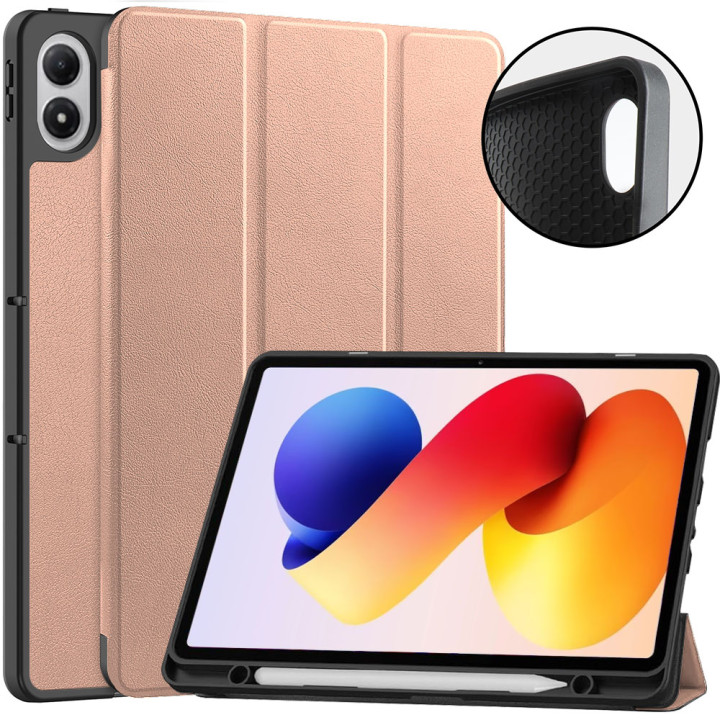 Чохол Galeo Flex TPU з відсіком для стилуса для Xiaomi Redmi Pad 2 Pro 12.1" (2025) Rose Gold