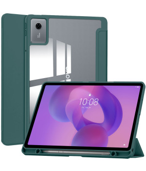 Чехол Hybrid with Stylus Holder для Lenovo Idea Tab 11 / Tab K11 2nd Gen TB336FU, TB336ZU Dark Green