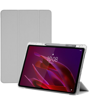 Чехол Galeo TPU Trifold with Stylus Holder для Lenovo Yoga Tab 11.1" (2025) TB710FU Grey