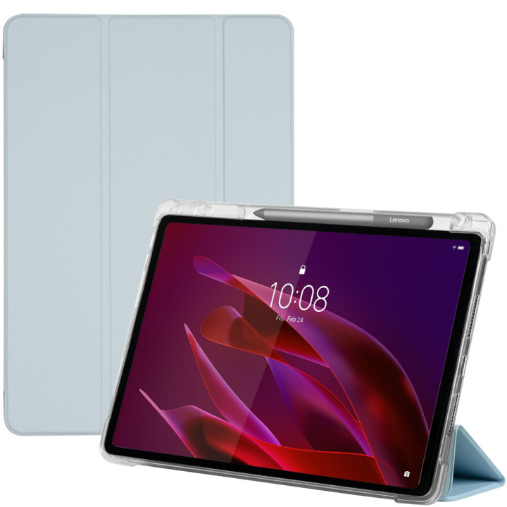 Чохол Galeo TPU Trifold with Stylus Holder для Lenovo Yoga Tab 11.1" (2025) TB710FU Light Blue