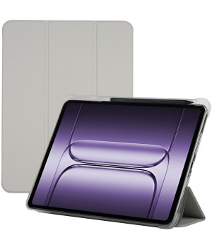 Чехол Galeo TPU Trifold with Stylus Holder для OnePlus Pad 3 13.2" (2025) Grey