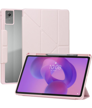 Чехол Galeo Hybrid Y-Type with Stylus Holder для Lenovo Idea Tab Plus 12.1" (2025) TB361FU Pink