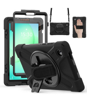 Протиударний чохол Galeo Heavy Duty+ для Samsung Galaxy Tab A11 8.7" SM-X130, SM-X135 Black