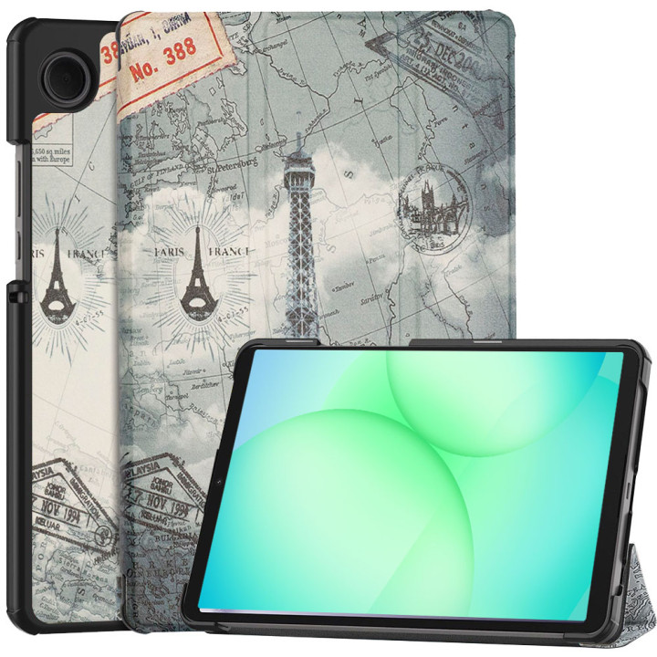 Чохол Galeo Slimline Print для Samsung Galaxy Tab A11 (2025) / Tab A9 8.7" Paris