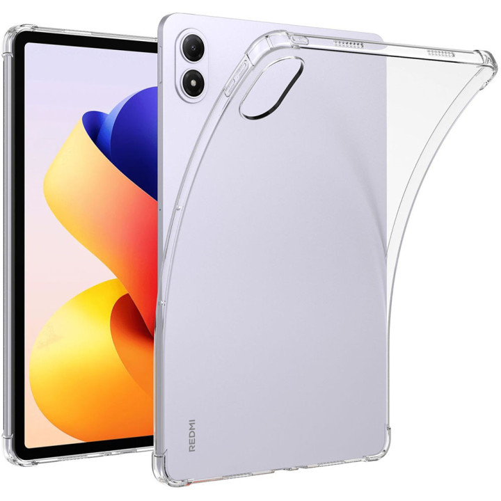 TPU чехол Galeo Anti-Shock для Xiaomi Redmi Pad 2 Pro 12.1" /POCO Pad M1 (2025) Transparent