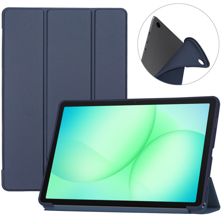 Чехол Galeo Silicone Color Series для Samsung Galaxy Tab A11+ SM-X230, SM-X236 Navy Blue