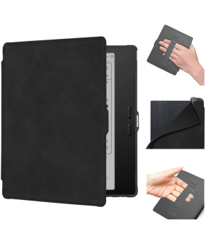 Чехол Galeo TPU with Handstrap для Onyx BOOX Go 7, Go Color 7 (Gen I и II), BOOX Page, BOOX Leaf 2/3/3C Black 