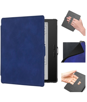 Чехол Galeo TPU with Handstrap для Onyx BOOX Go 7, Go Color 7 (Gen I и II), BOOX Page, BOOX Leaf 2/3/3C Royal Blue