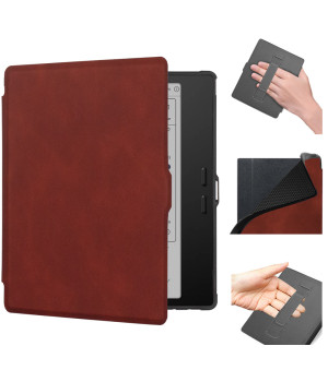 Чехол Galeo TPU with Handstrap для Onyx BOOX Go 7, Go Color 7 (Gen I и II), BOOX Page, BOOX Leaf 2/3/3C Brown