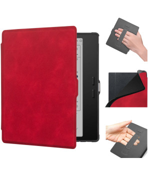 Чехол Galeo TPU with Handstrap для Onyx BOOX Go 7, Go Color 7 (Gen I и II), BOOX Page, BOOX Leaf 2/3/3C Red