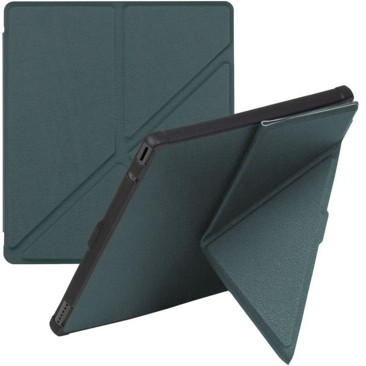 Чехол Galeo TPU Origami для Onyx BOOX Go 7, Go Color 7 (Gen I та II), BOOX Page, BOOX Leaf 2/3/3C Dark Green