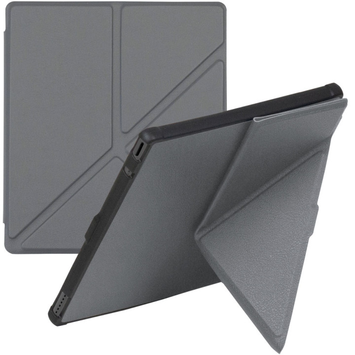 Чехол Galeo TPU Origami для Onyx BOOX Go 7, Go Color 7 (Gen I та II), BOOX Page, BOOX Leaf 2/3/3C Grey