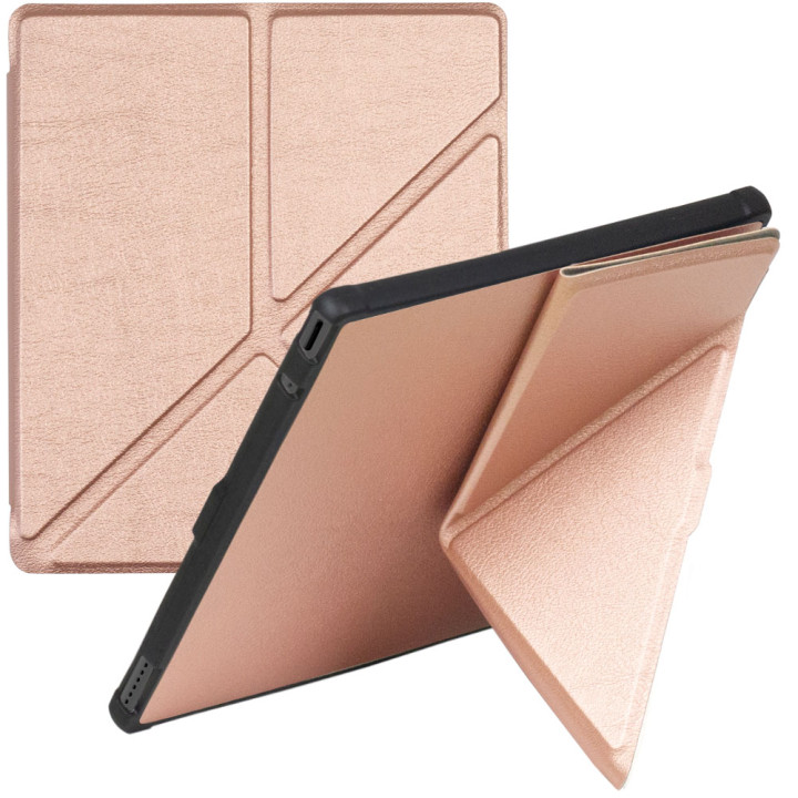 Чехол Galeo TPU Origami для Onyx BOOX Go 7, Go Color 7 (Gen I та II), BOOX Page, BOOX Leaf 2/3/3C Rose Gold