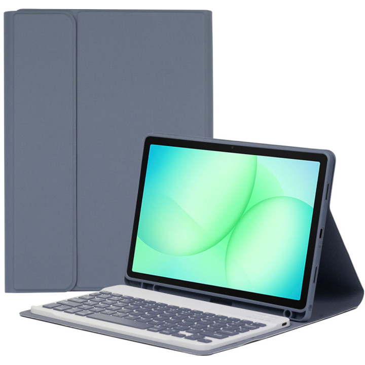 Чохол з клавіатурою для Samsung Galaxy Tab A11+ (2025) 11" SM-X230, X236 Galeo (En+Ua+Ru) Heather