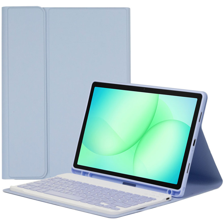 Чохол з клавіатурою для Samsung Galaxy Tab A11+ (2025) 11" SM-X230, X236 Galeo (En+Ua+Ru) Lilac