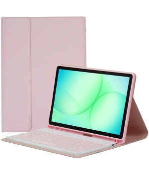 Чохол з клавіатурою для Samsung Galaxy Tab A11+ (2025) 11" SM-X230, X236 Galeo (En+Ua+Ru) Pink