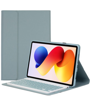 Чохол з bluetooth клавіатурою для Xaiomi Redmi Pad 2 Pro 12.1" (2025) Galeo (En+Ua+Ru) Misty Blue