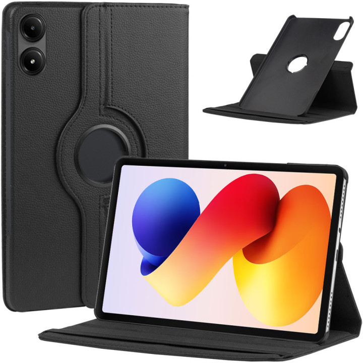 Поворотный чехол Galeo для Xiaomi Redmi Pad 2 Pro 12.1" (2025) / POCO Pad M1 Black