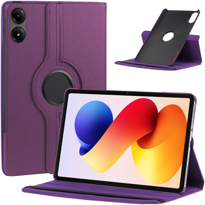 Поворотный чехол Galeo для Xiaomi Redmi Pad 2 Pro 12.1" (2025) / POCO Pad M1 Purple