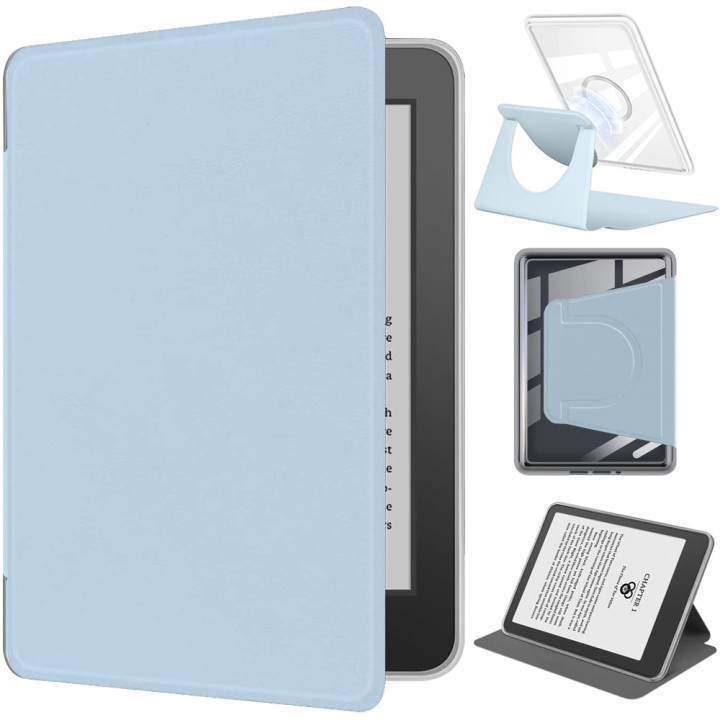 Чохол Magnetic Detachable для Amazon Kindle Paperwhite 11th Gen. 6.8" Light Blue