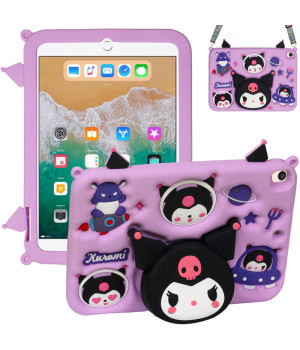 Дитячий чохол для Apple iPad 9.7" (2017/2018), Air 1/2, Pro 9.7" Galeo Cartoon Dark Kawaii з ремінцем