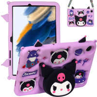 Дитячий чохол для Samsung Galaxy Tab A8 10.5" SM-X200, SM-X205 Galeo Cartoon Dark Kawaii з ремінцем