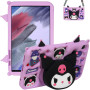 Дитячий чохол для Samsung Galaxy Tab A7 Lite 8.7" SM-T220, SM-T225 Galeo Cartoon Dark Kawaii з ремінцем