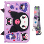 Дитячий чохол для Samsung Galaxy Tab A7 Lite 8.7" SM-T220, SM-T225 Galeo Cartoon Dark Kawaii з ремінцем