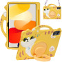 Дитячий чохол для Xiaomi Redmi Pad SE 11" Galeo Cartoon Yellow Cat з ремінцем