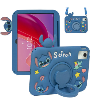 Дитячий чохол для Lenovo Tab M11 (TB330FU, TB330XU) Galeo Cartoon Cute Alien з ремінцем