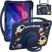 Дитячий чохол для Xiaomi Redmi Pad 2 11" (2025) / Redmi Pad SE 11" Galeo Cartoon Space з ремінцем