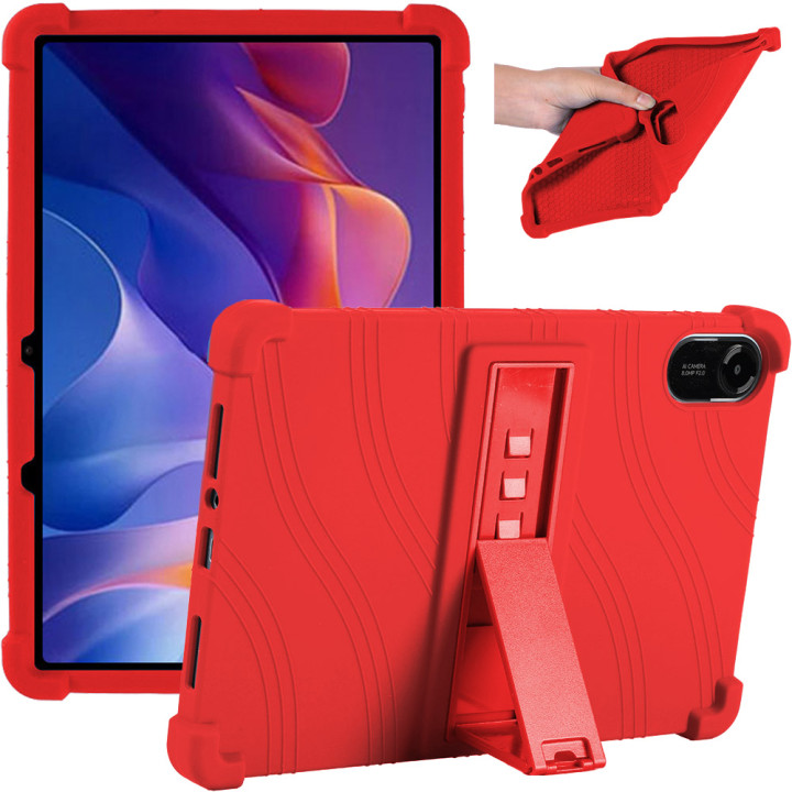Силіконовий чохол з підставкою Galeo для Xiaomi Redmi Pad 2 11" (2025) Red